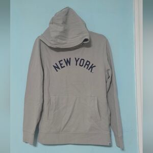 New York Women's Gray Hoodie